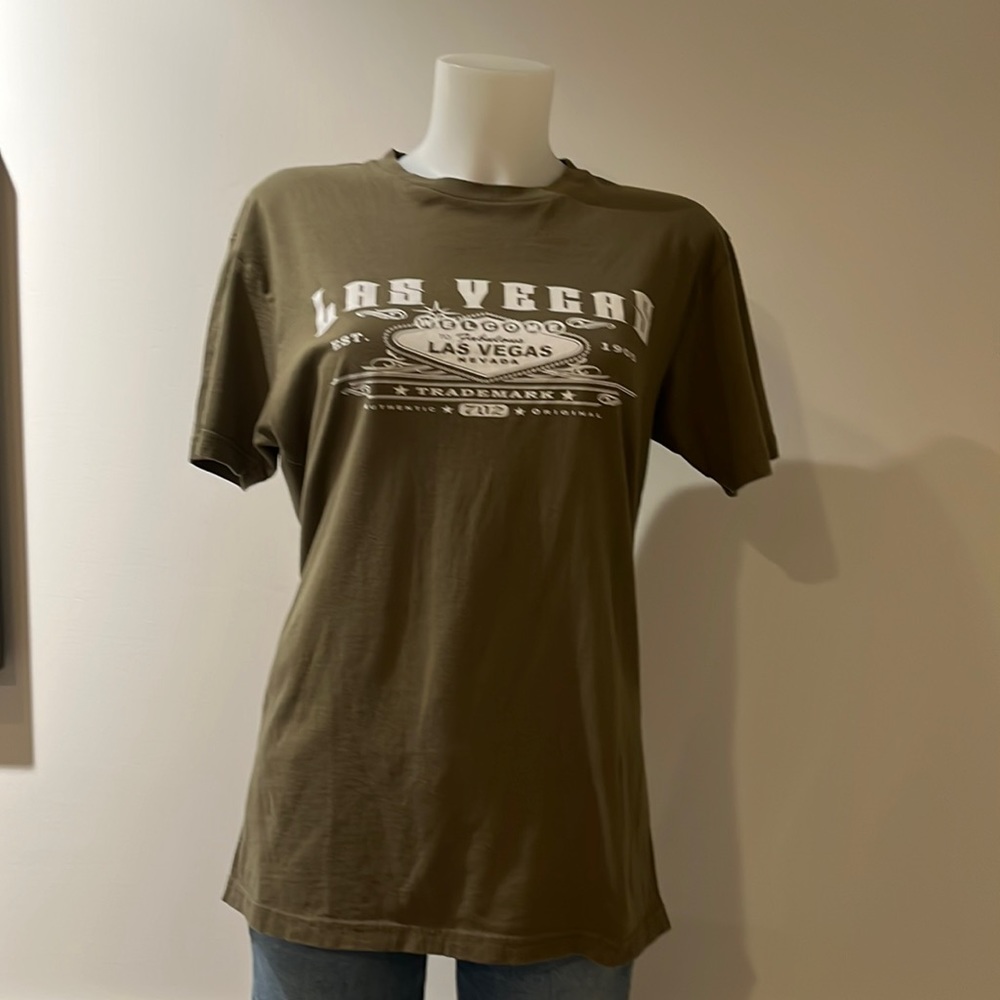 Las Vegas khaki T- Shirt